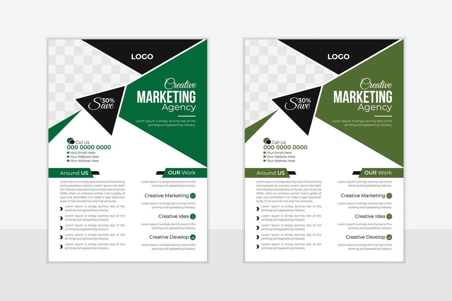 Business Flyer Design vector