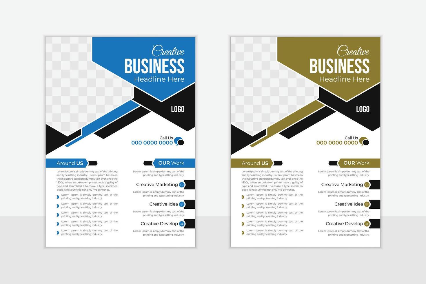 Business Flyer Design vector