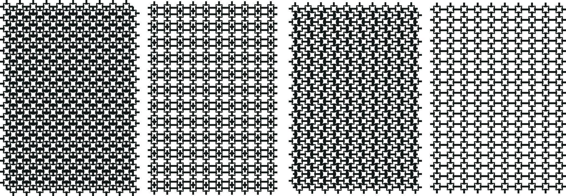 Seamless Geometric Abstract Pattern Background. vector