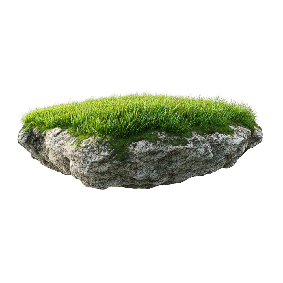 3d grass patch isolated png