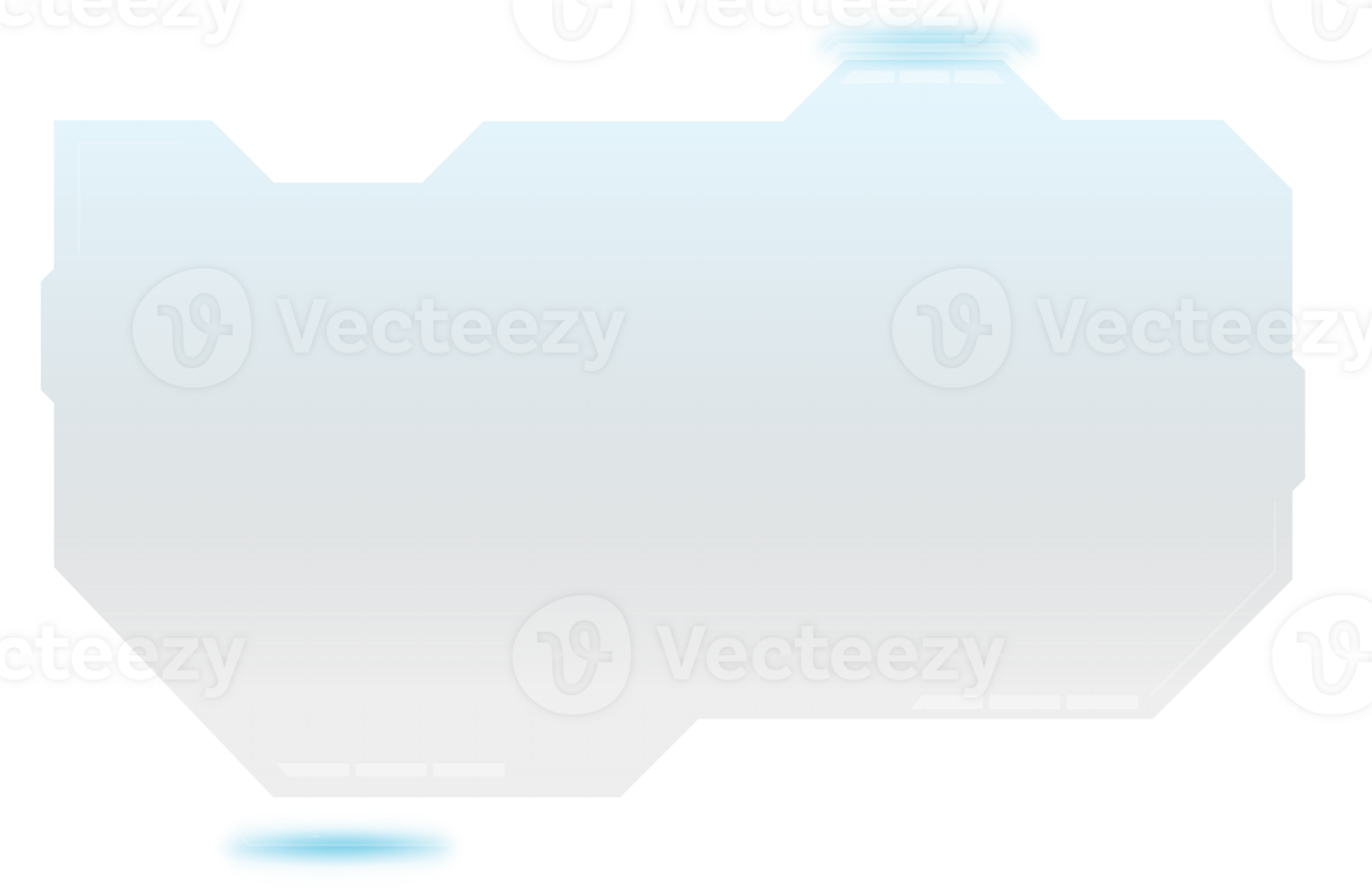 Sci Fi Modern User Interface, for game UI square shape. png
