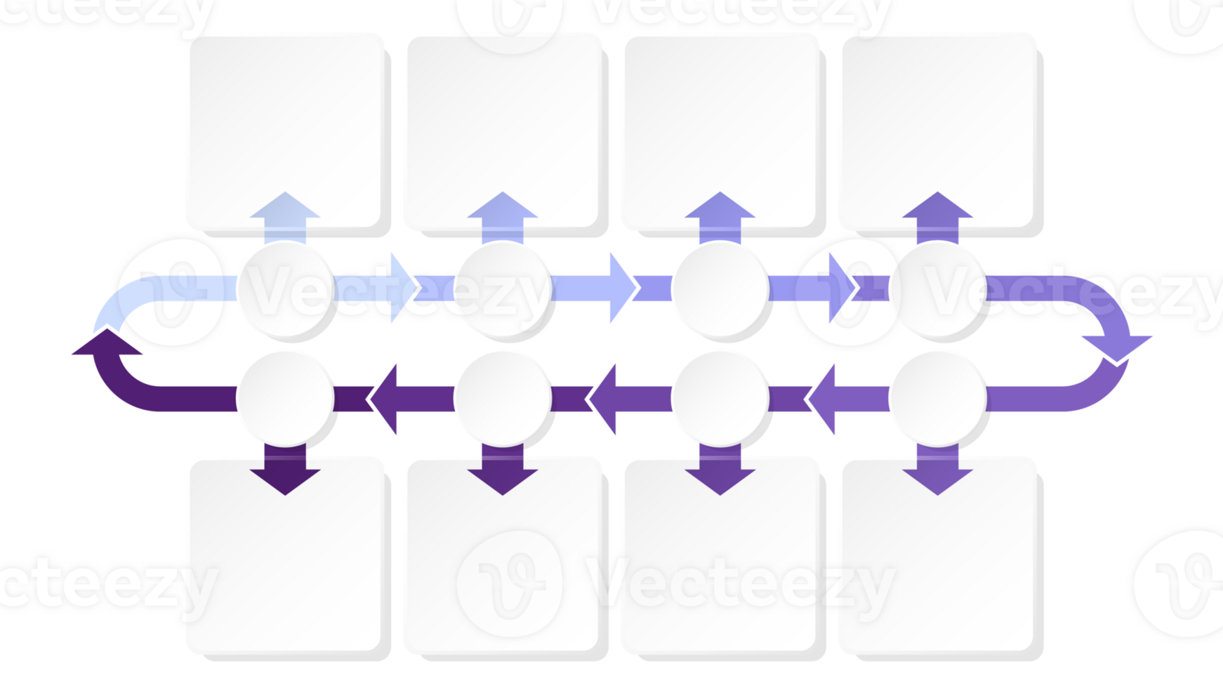 Modern infographic with 8 steps, process or options. png