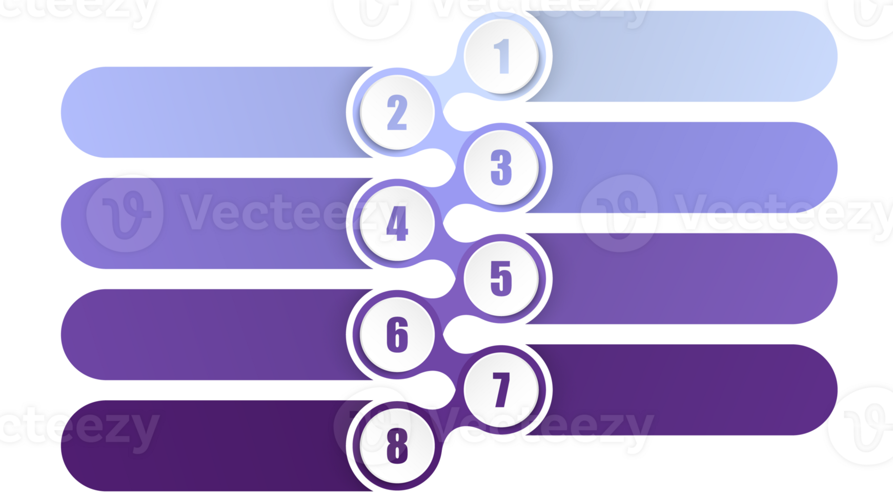 Infographic process design 8 options or steps. png