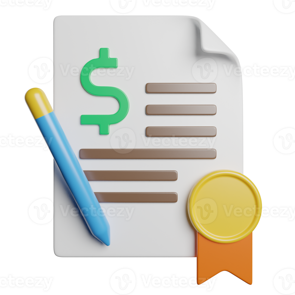 Contract Agreement Document png