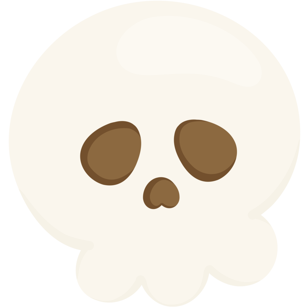 Head skull cartoon png