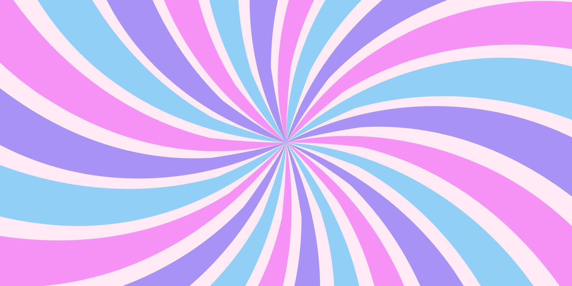 A swirl abstract background with colorful beams. Decorative retro art. illustration. vector