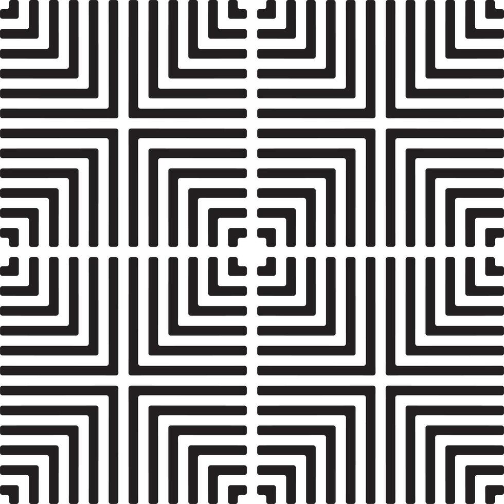 square lines stencil design vector