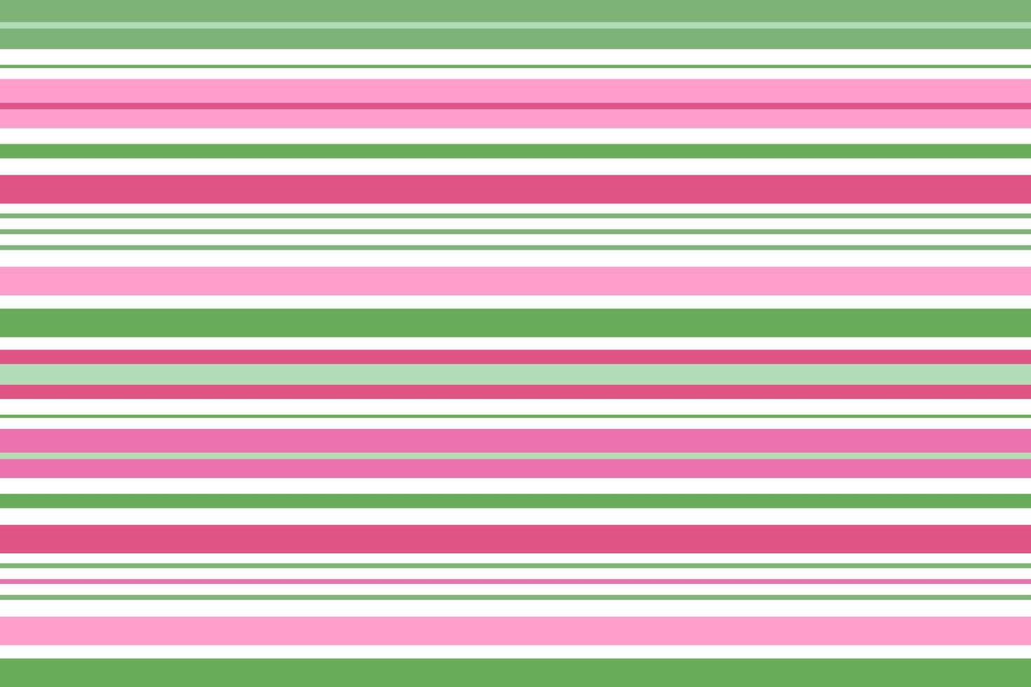 Candy cane background pink and green horizontal stripes background vector