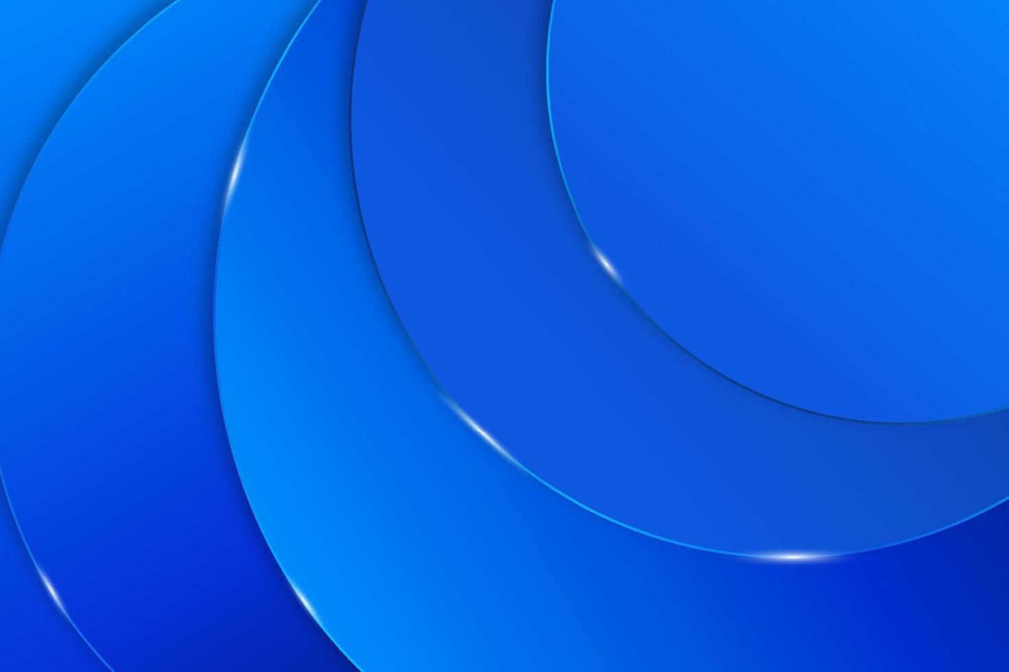 Gradient blue circle abstract background. Business background with blue circles design vector