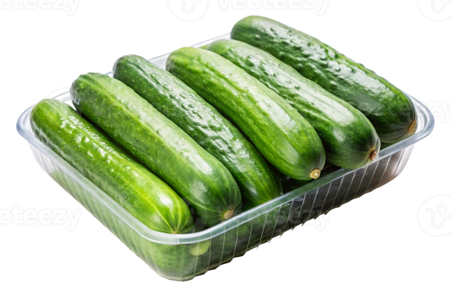 Fresh Cucumbers in a Package png