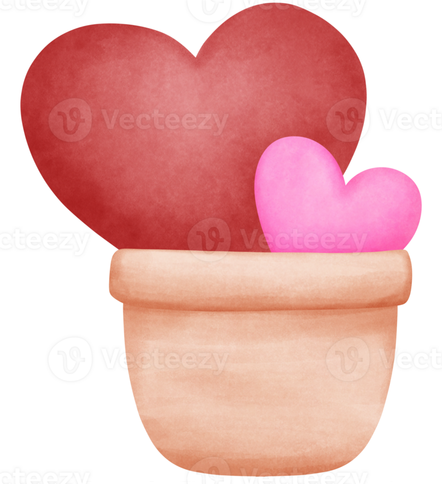 Tree heart love png
