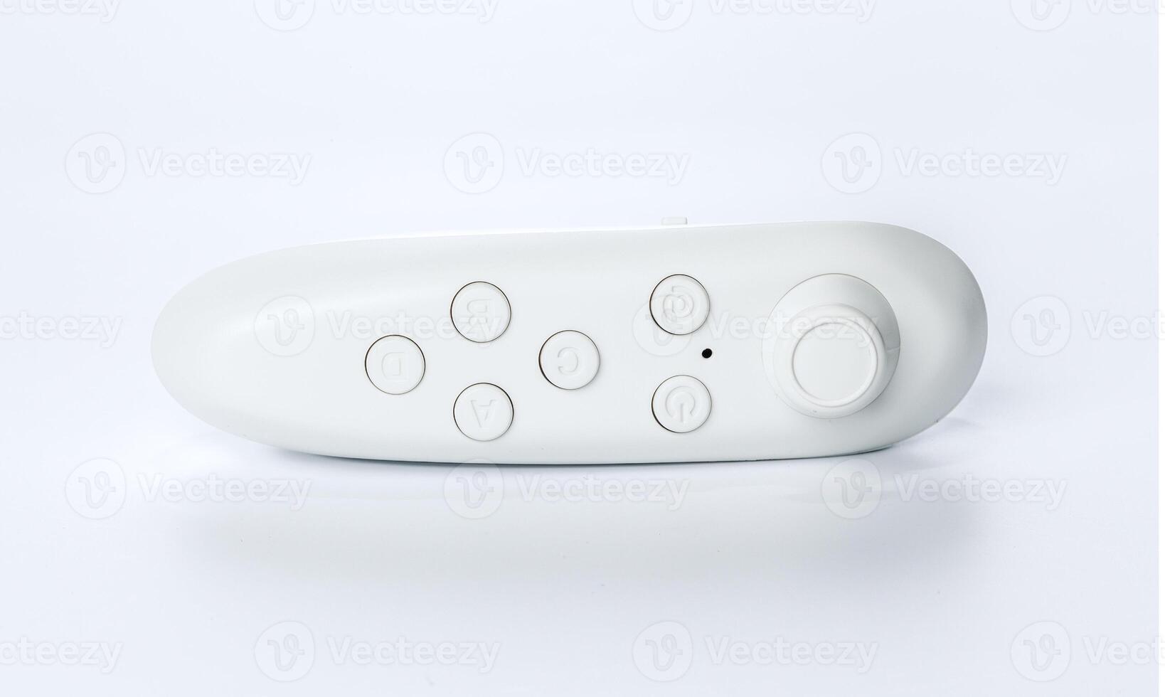 game controller isolated on white background photo