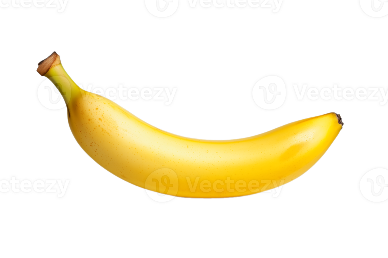 banaan geïsoleerd Aan transparant achtergrond met knipsel pad en vol diepte van veld- png