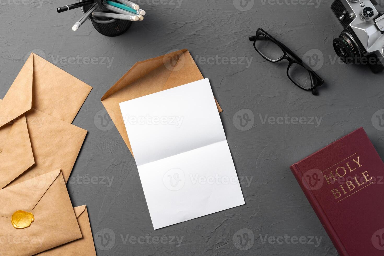 planning travel and wanderlust, summer vacation concept list with space for text. photo