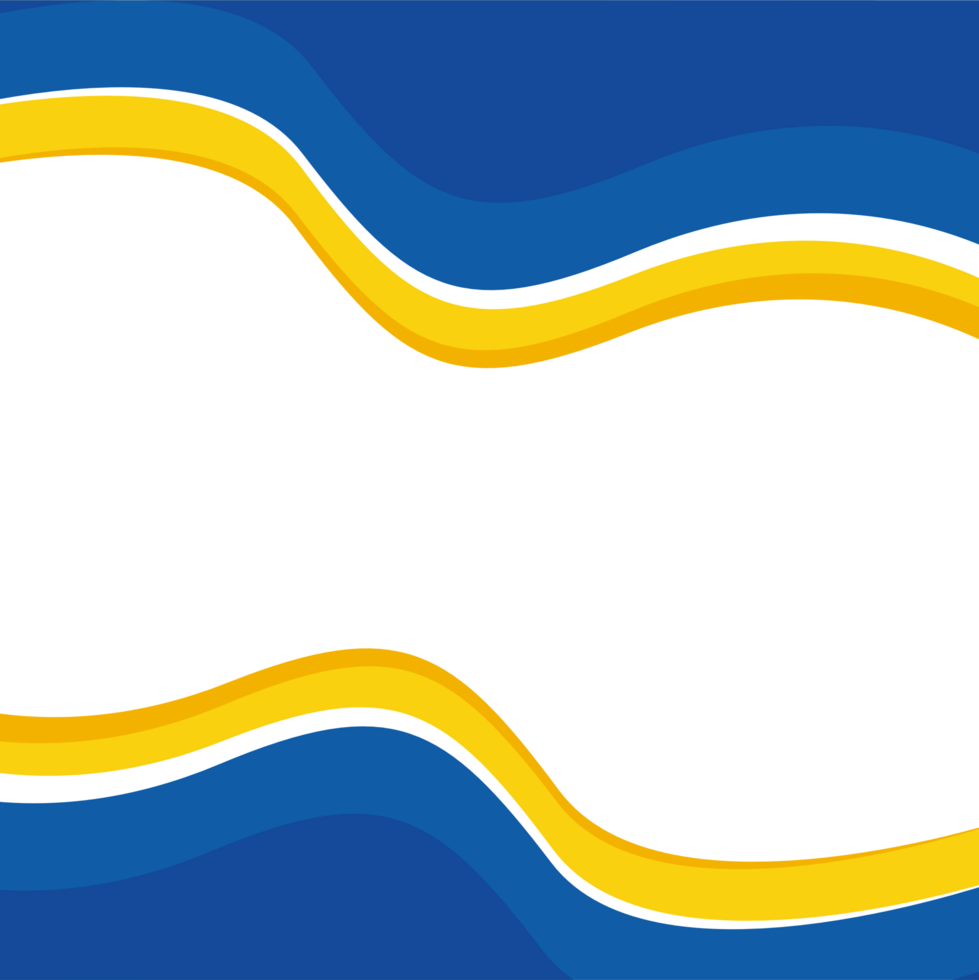 Blue yellow luxury background png
