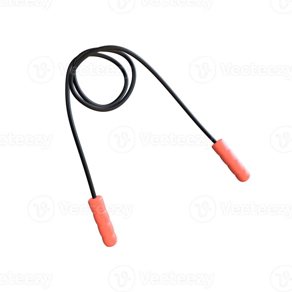 3D Ilustration Skipping Rope png