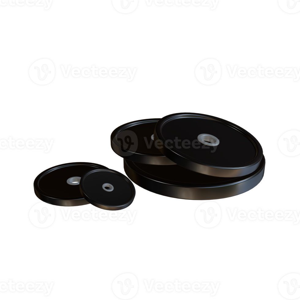 3D Ilustration Gym Plate png