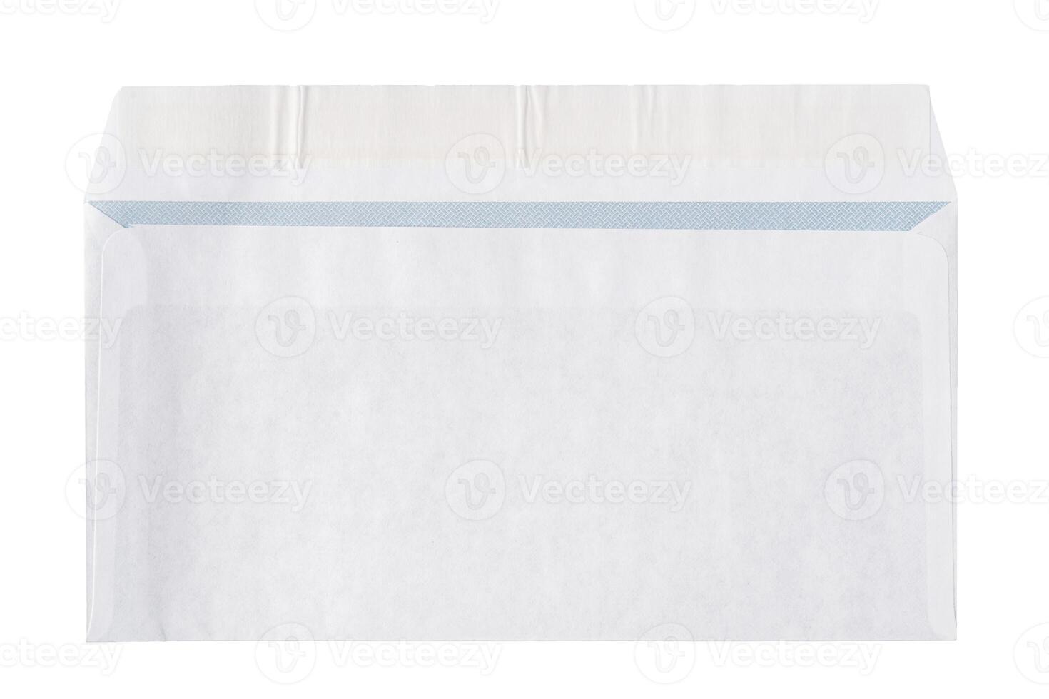 White envelope C4 isolated background. top view photo