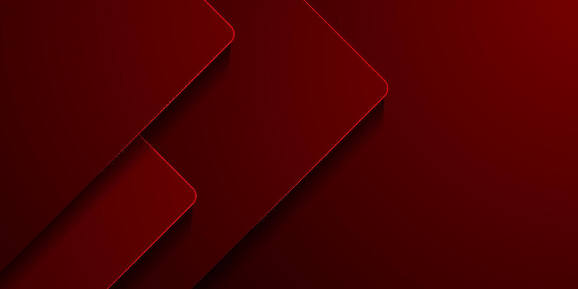 Abstract dark red arrow overlap on background. Dark space with text design. Modern luxury futuristic technology background. vector