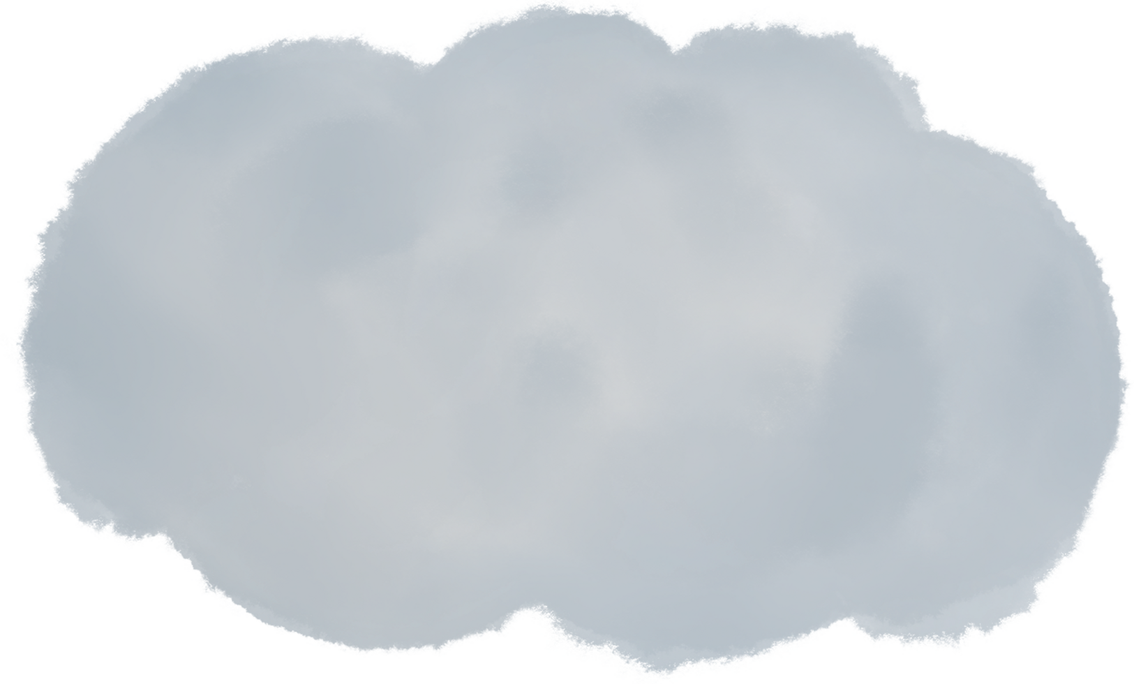 dark cloud in rainy day, season concept with watercolor illustration png