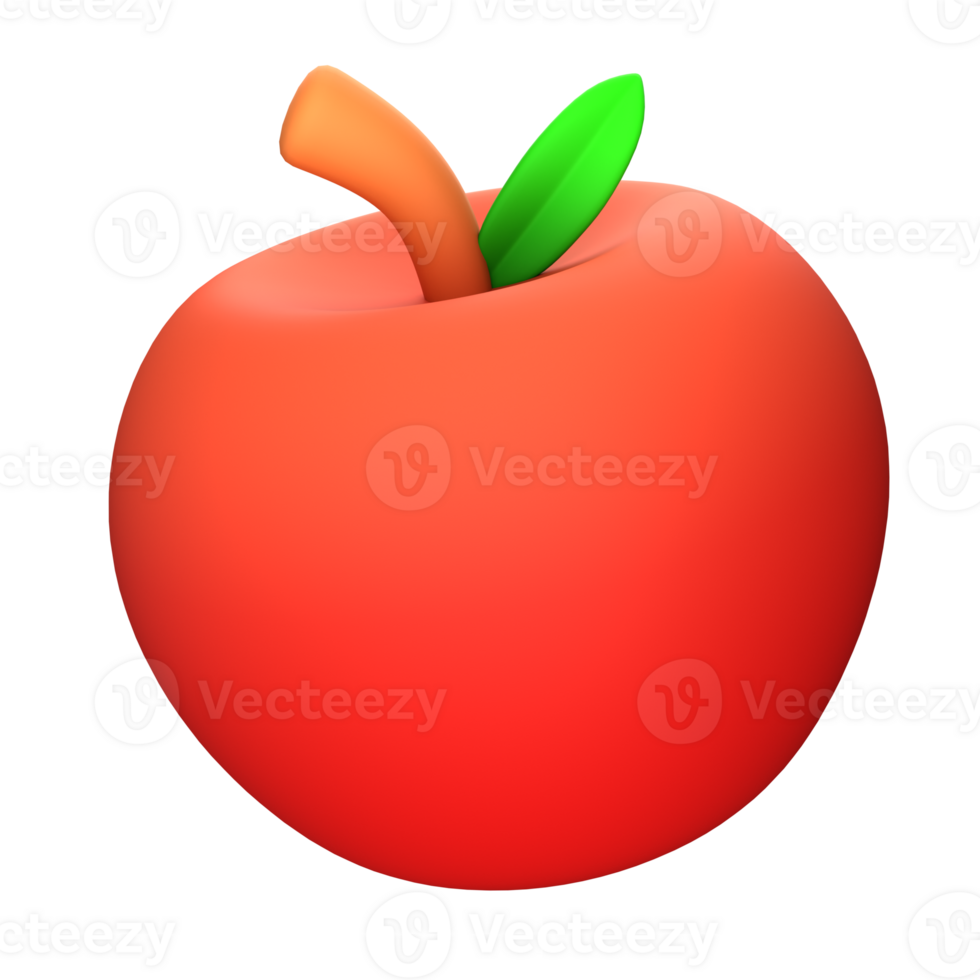 3D Icon Apple png
