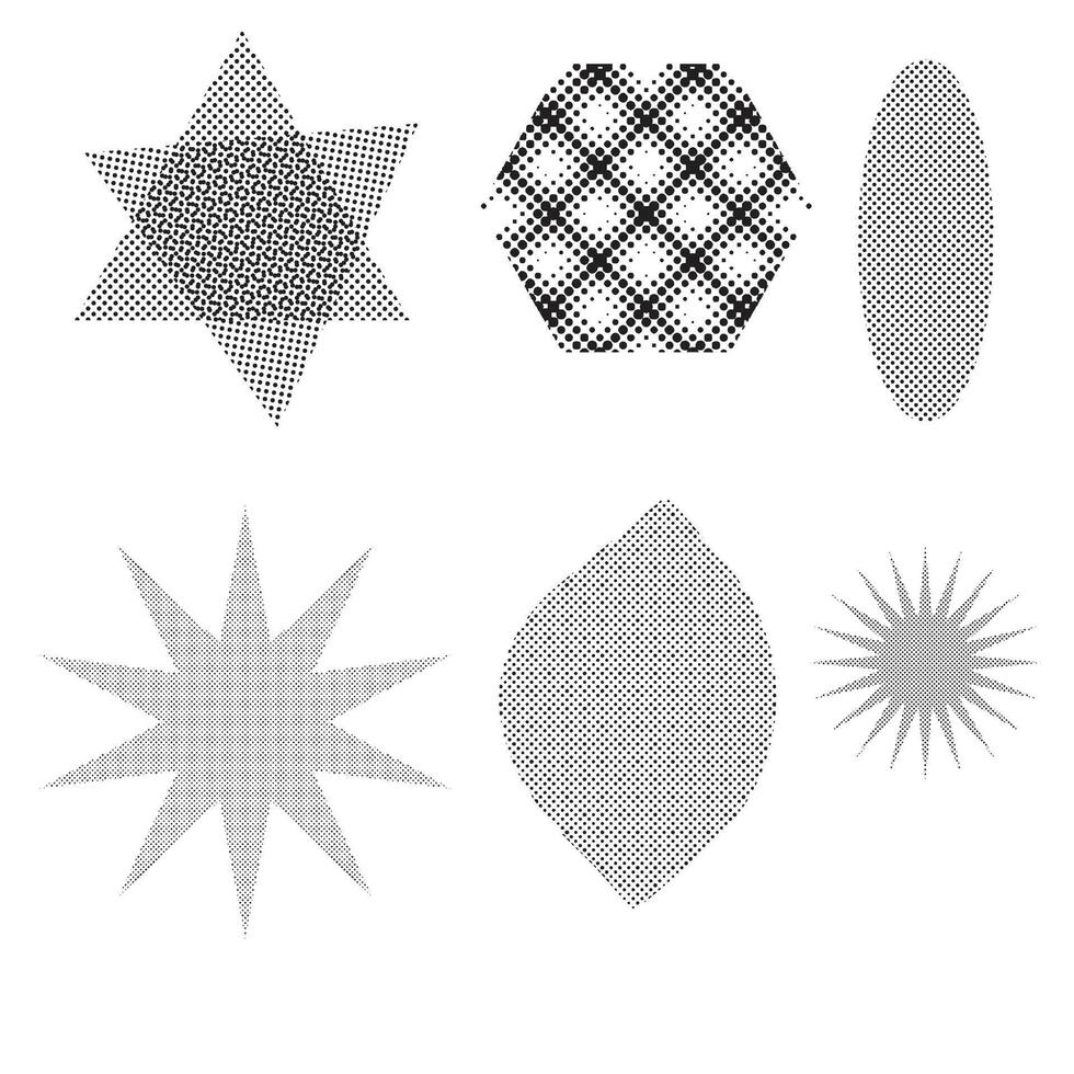 halftone, , design, shape, black, effect ,dot, vector