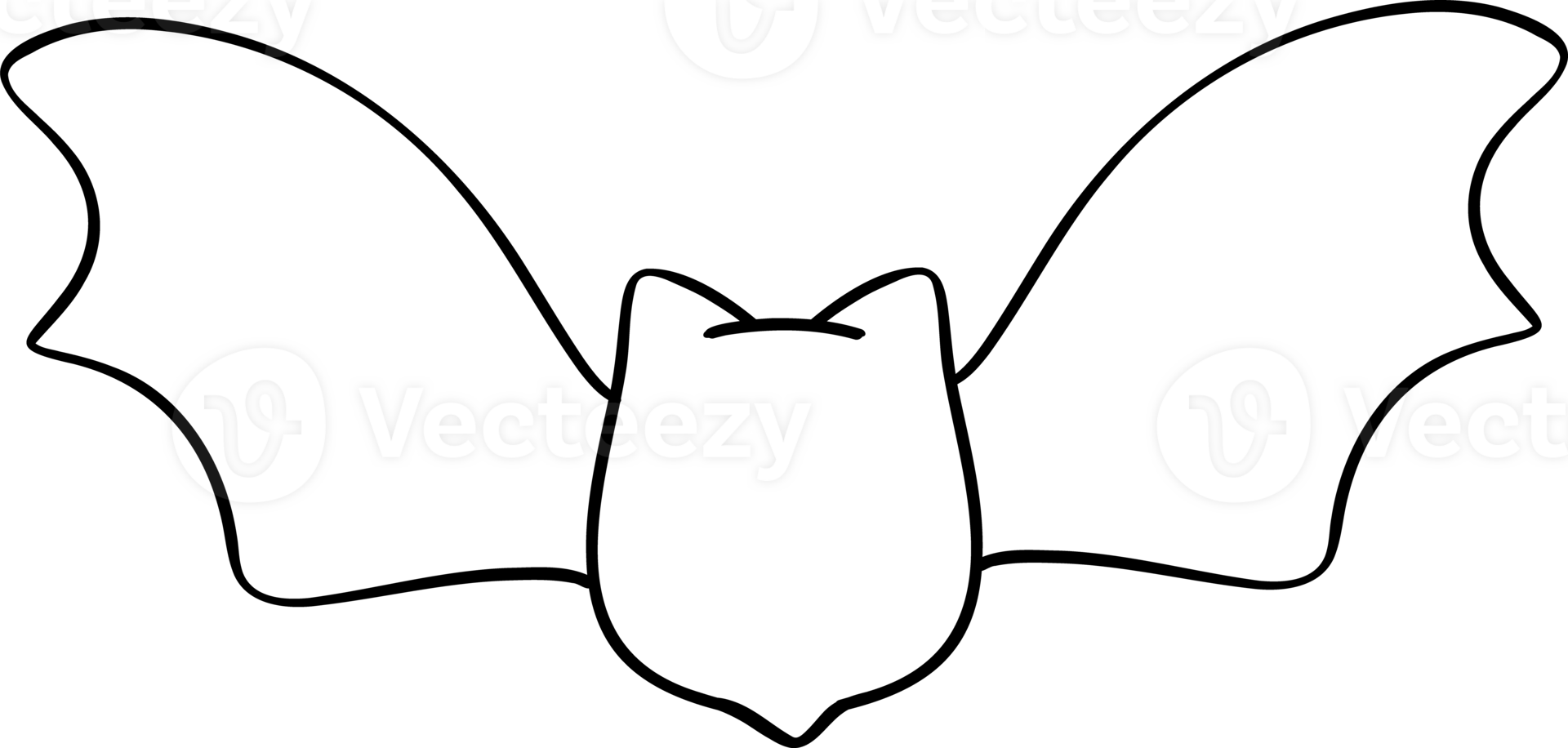 Cute Halloween bat Girly Coquette Cartoon png