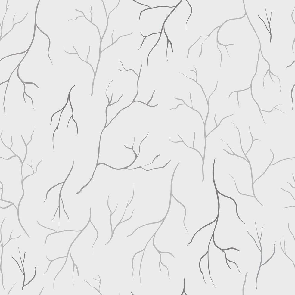 Minimalist stylized branches seamless pattern. vector