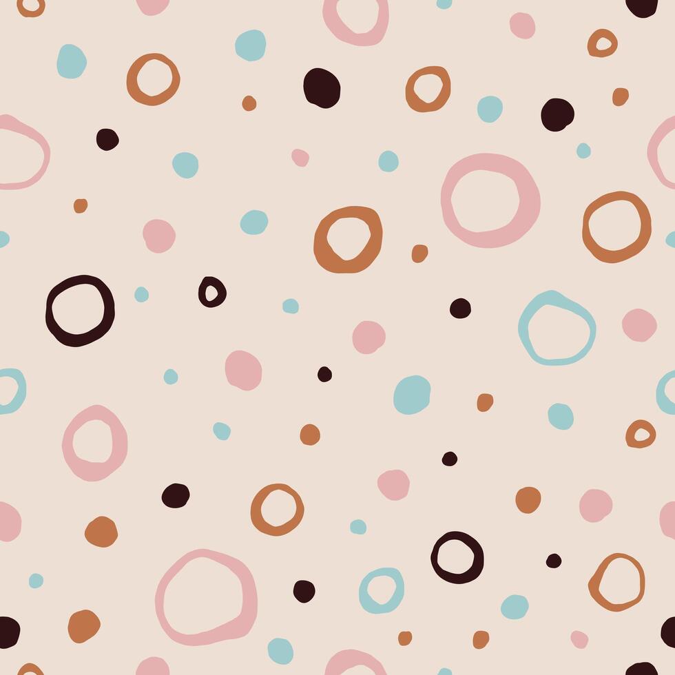 Colorful abstract pattern. Repeat pattern of soft colors. vector