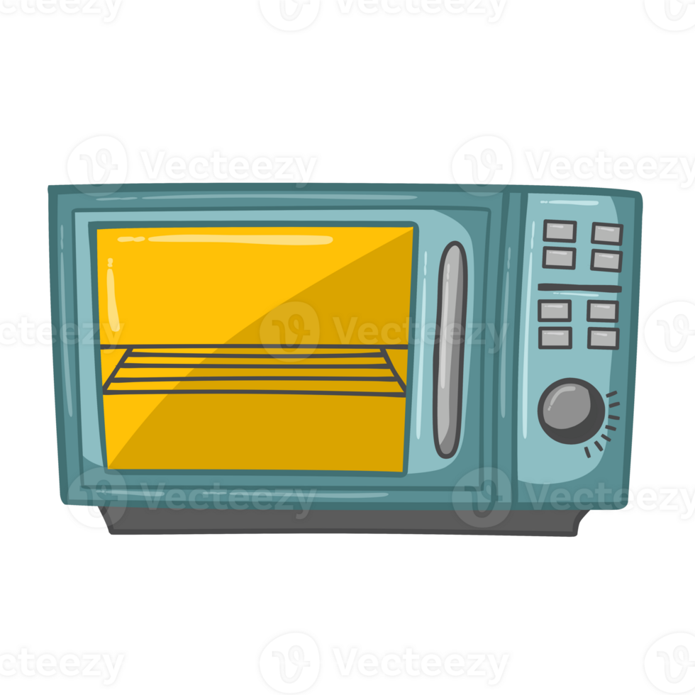 illustration of a microwave png