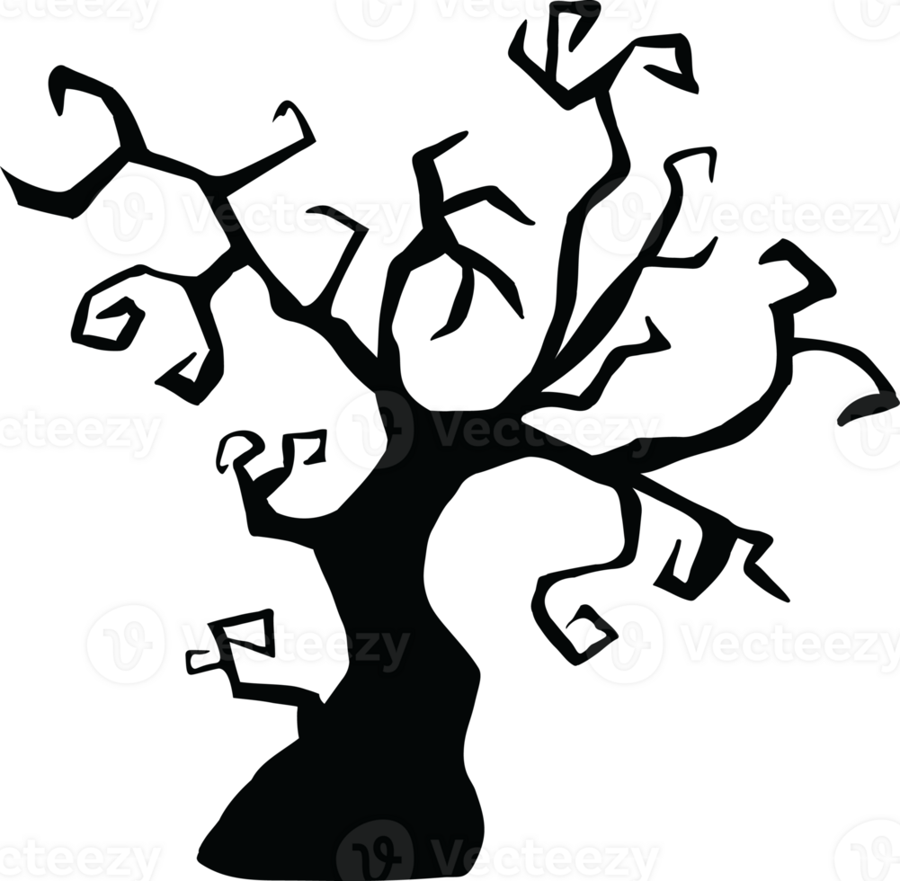 Halloween Dark Tree png