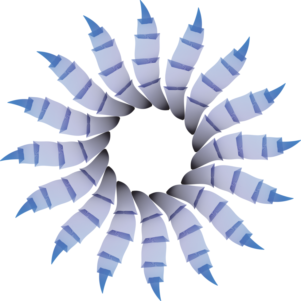 abstract gradient circular shape for poster design png