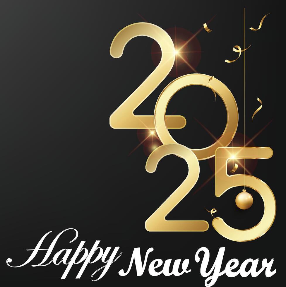 Happy new Year Banner vector