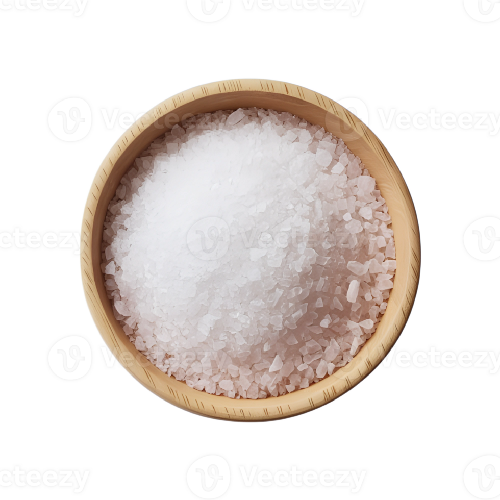 realistic Image Of salt in a bowl png