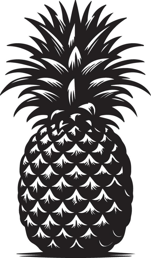 Sweet tasty pine apple vector