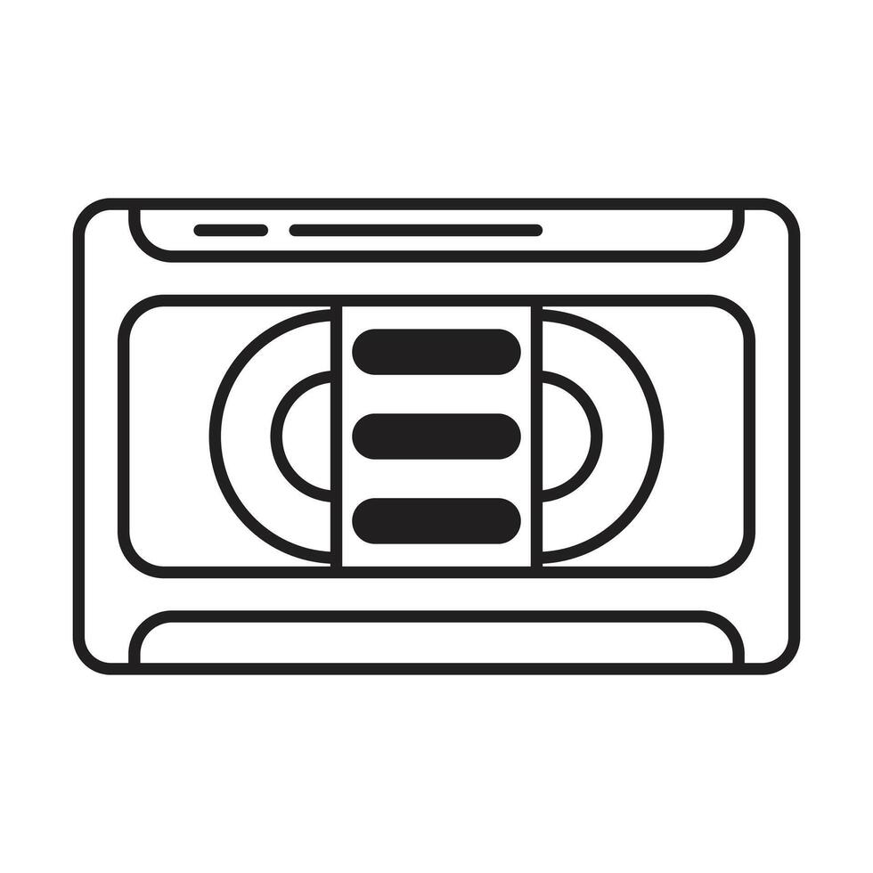 tape icon on white background vector