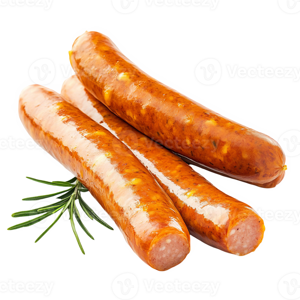 boiled sausages transparent background png