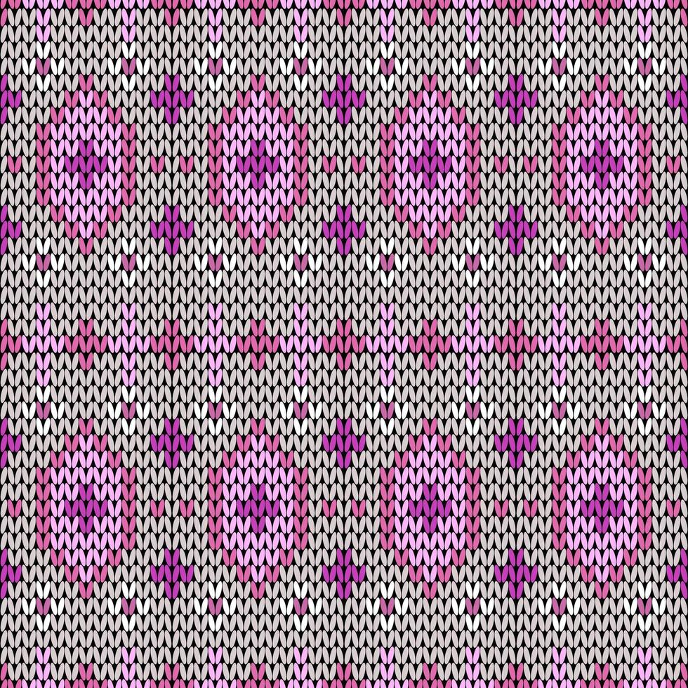 Knitting patterns for sweaters, socks, hats. vector