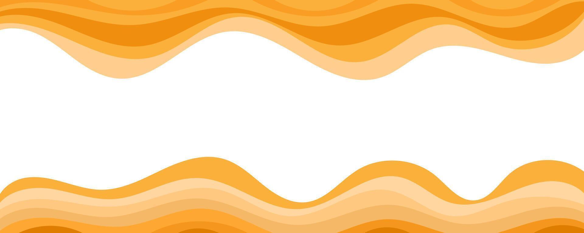 Abstract orange curve gradient background. Modern and Creative Trend design in illustration eps10 vector