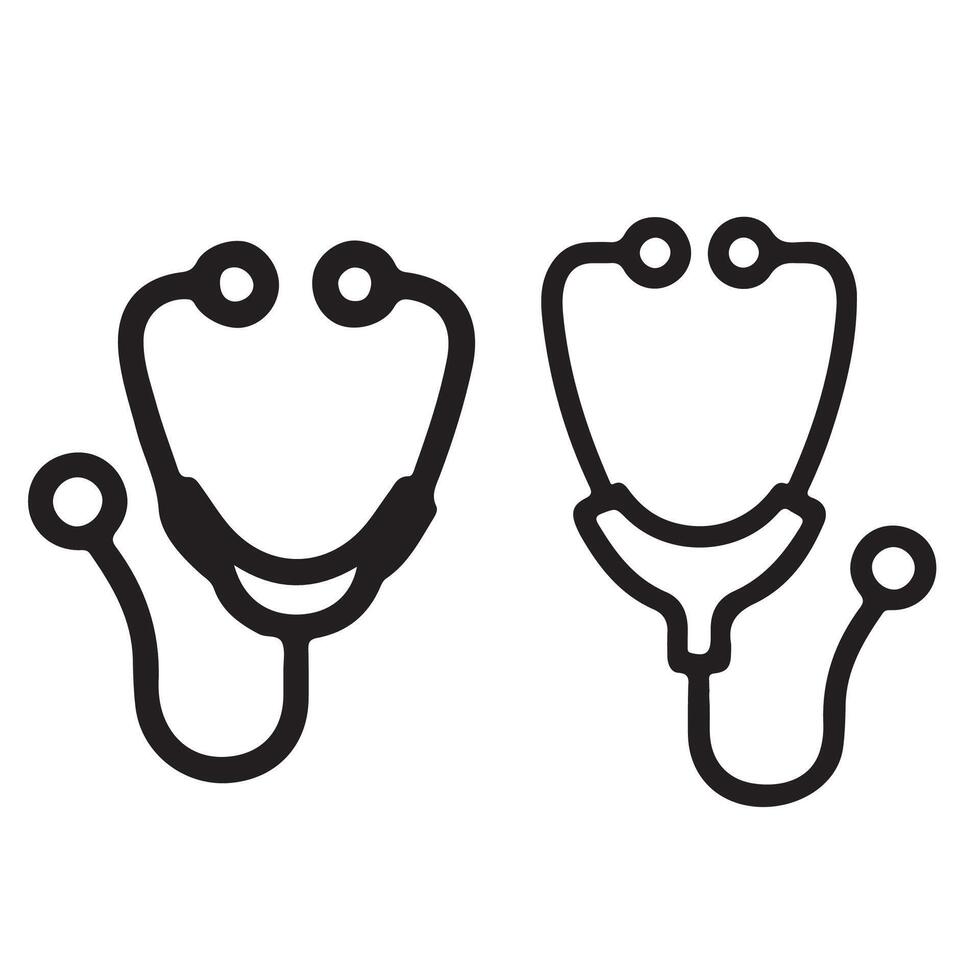 doctor with stethoscope vector