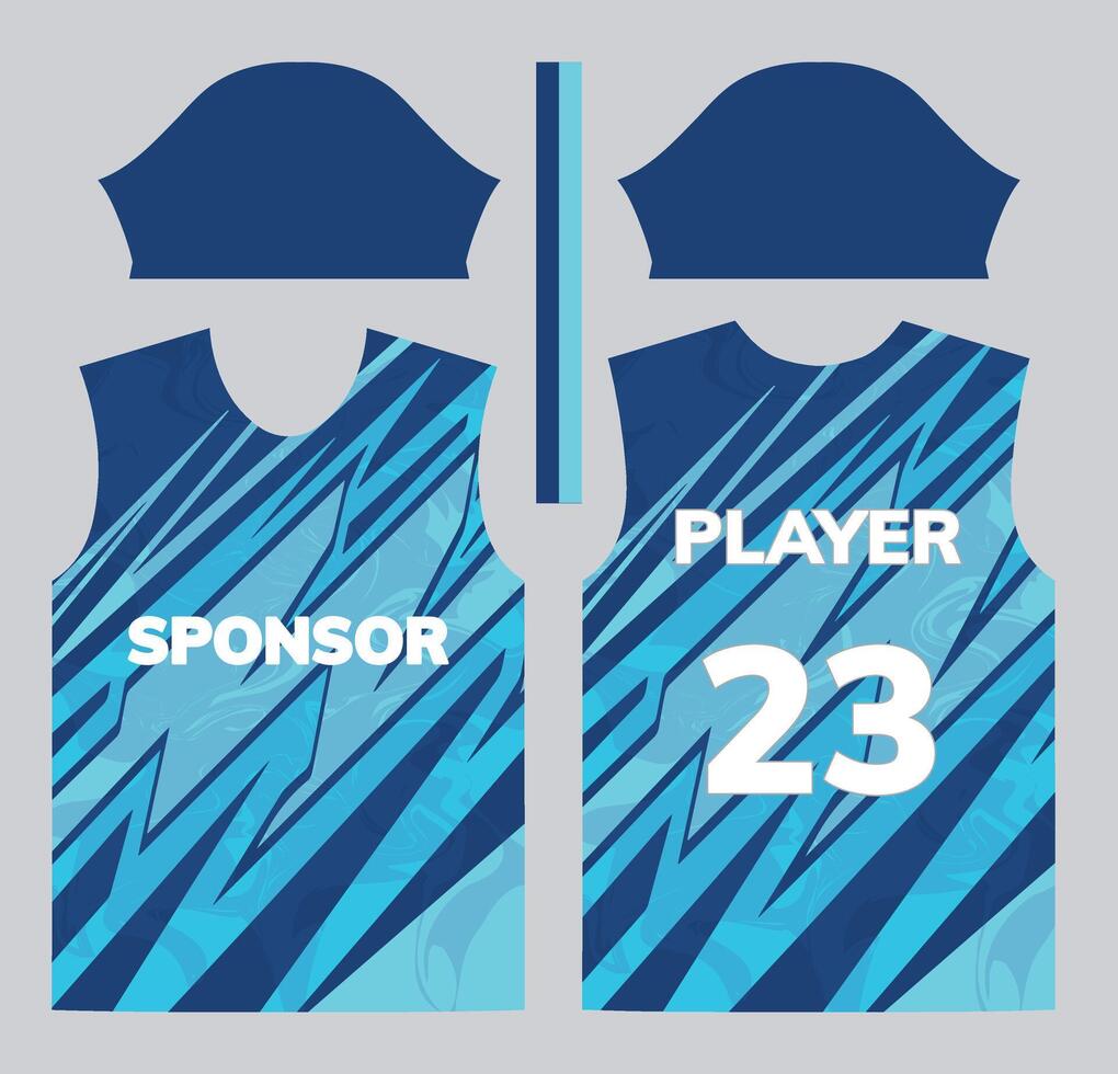 Ready to print sports t-shirt vector