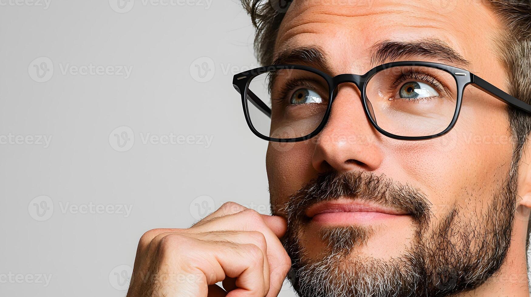 Confident Professional Preparing for an Important Meeting in a Clean Office Setting photo