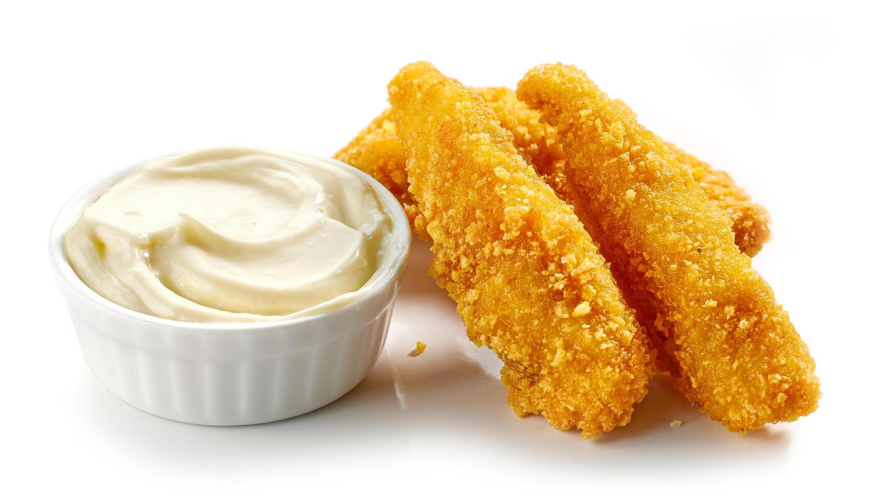 fried chicken nuggets photo