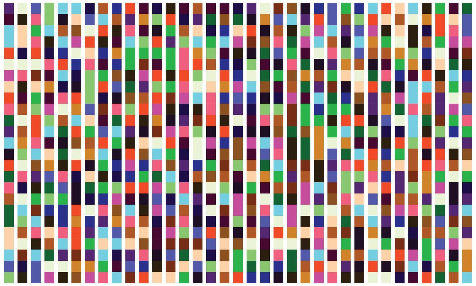A colorful pattern of squares in different colors vector