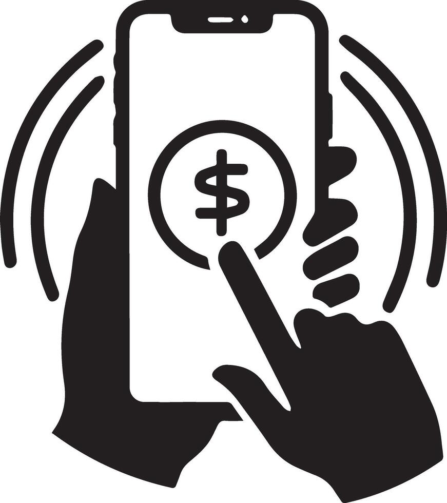Digital payment method vector
