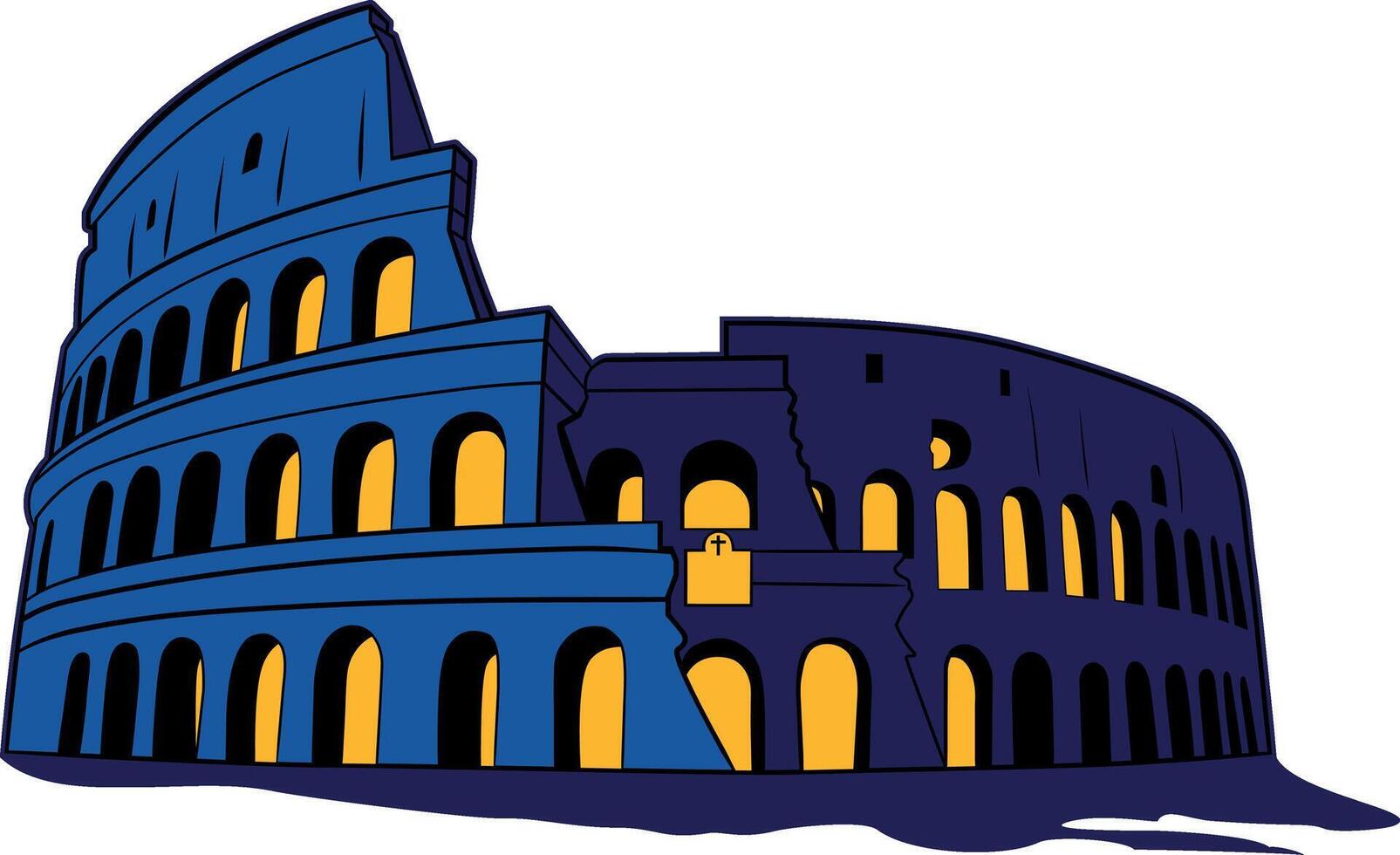 COLOSSEUM OF ROME vector