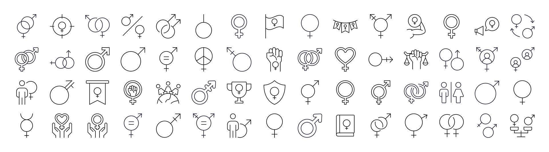 Energy, Battery, Charger Line Icon Collection. Editable Stroke. Minimalistic Linear Pictogram for Design of Cards, Apps, Banners, Posts vector