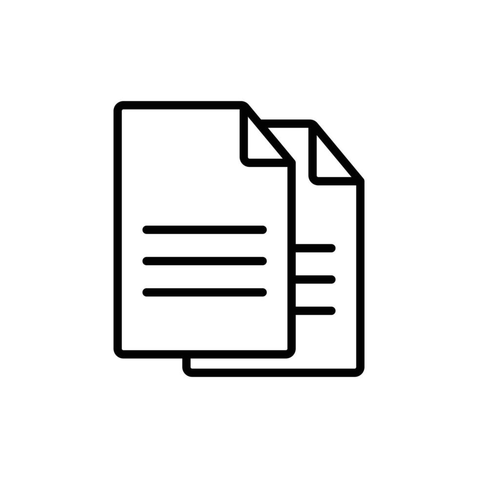 Duplicate icon set. copy data files symbol. matching duplicity sign ...