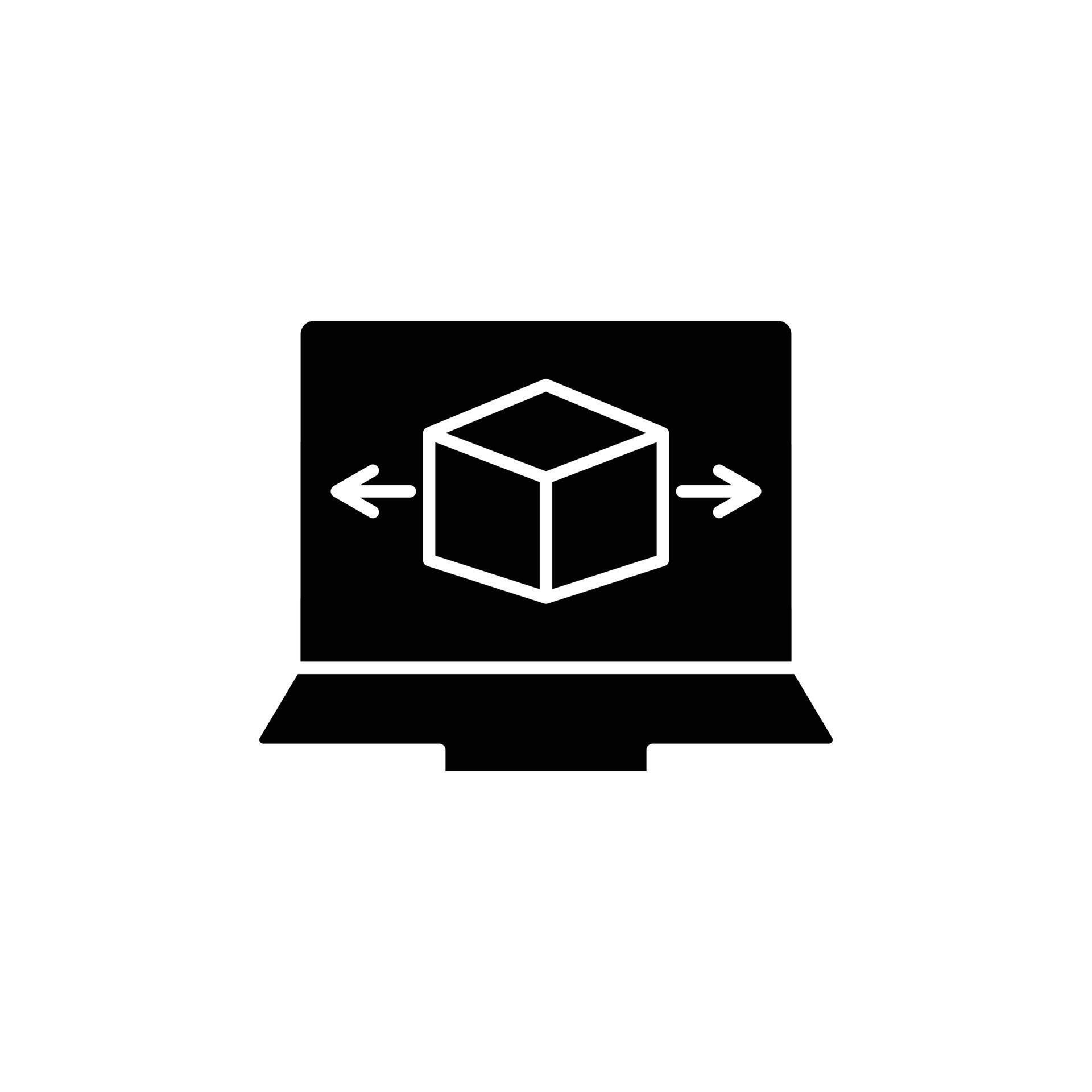 Computer simulation icon 50009878 Vector Art at Vecteezy