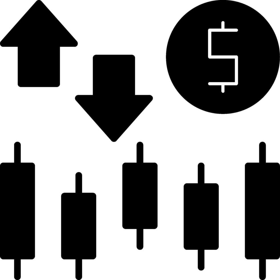 Stock market Icon Design vector